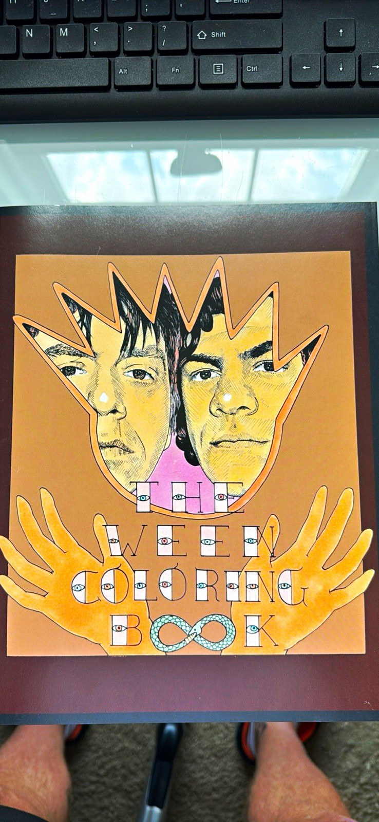 The Ween Coloring Book by Thea Super Rare and great condition