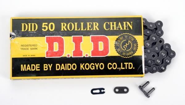D.I.D. 530 STD Standard Series Non O-Ring Chain 130 Links Natural D18-531-130