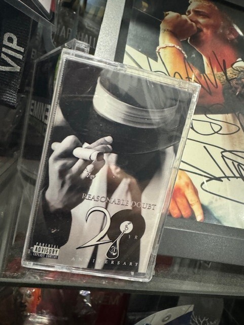 Jay Z Reasonable Doubt 20th Anniversary Cassette (sealed) 2016 Memorabilia Rare Jay Z Reasonable Doubt 20th Anniversary Cassette (sealed) 2016 Memorabilia Rare