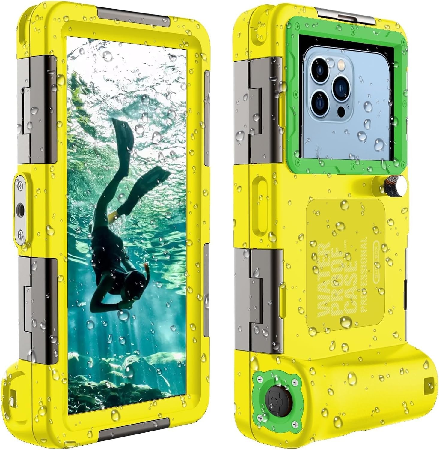 Waterproof Phone Case, Underwater Snorkeling Diving Case for iPhone 17/16/15/14/