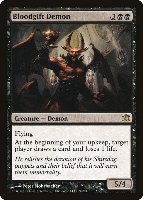 Bloodgift Demon 1x MtG Innistrad SP/NM