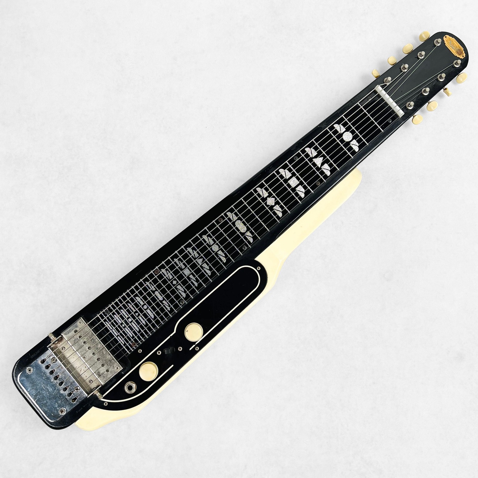 Supro 8-String Lapsteel with Legs 1960s - Black