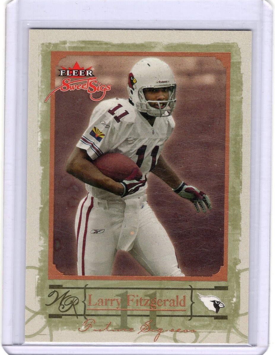 Larry Fitzgerald 2004 Fleer Sweet Sigs Rookie 575/999 BEWARE OF NO SN# READ