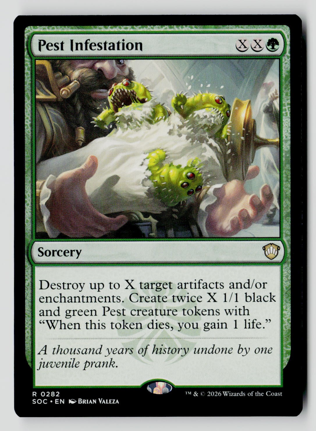 Pest Infestation 282 R MTG SOC NM