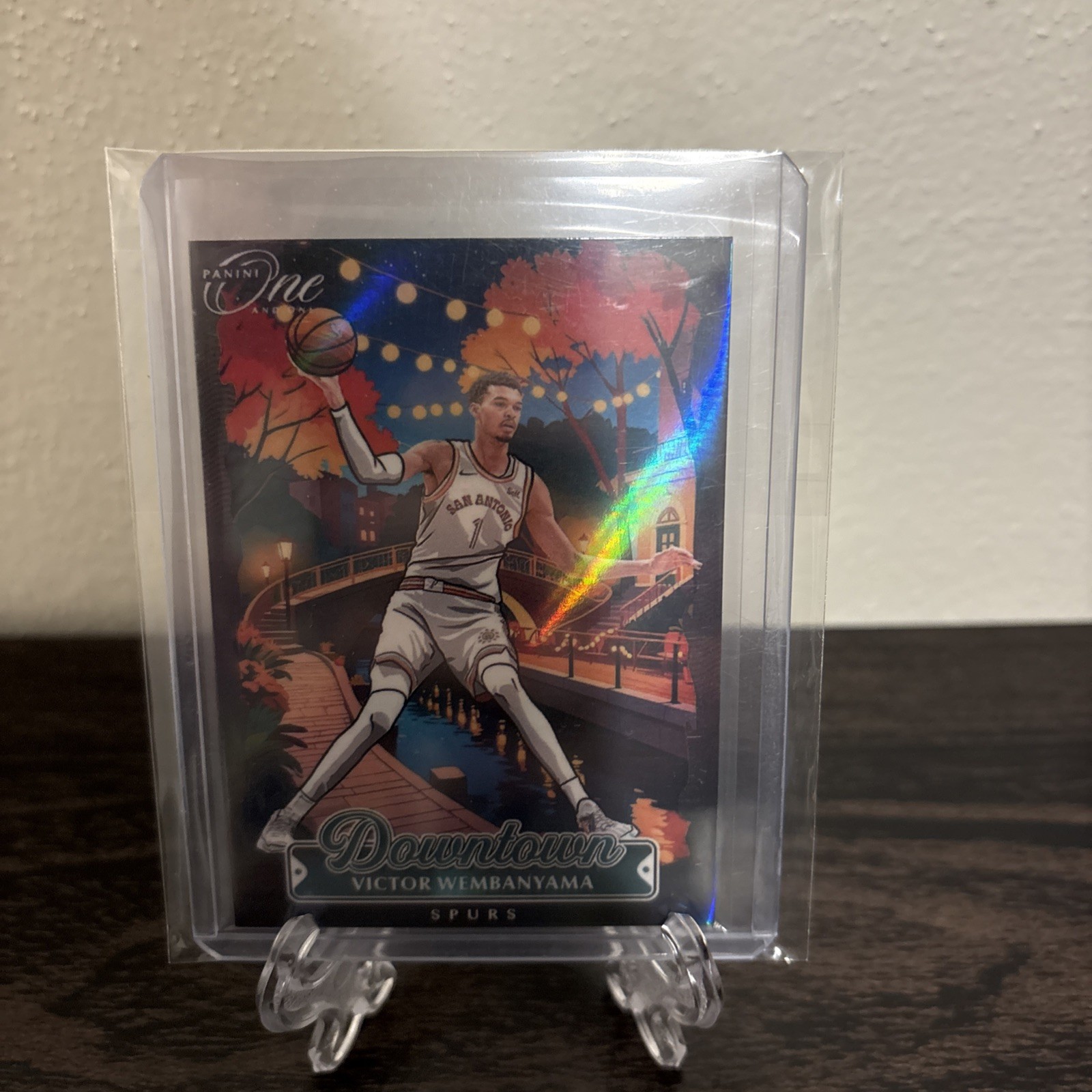 REPRINT 2024-25 Panini One and One - Downtown Victor Wembanyama #16 REPRINT 2024-25 Panini One and One - Downtown Victor Wembanyama #16