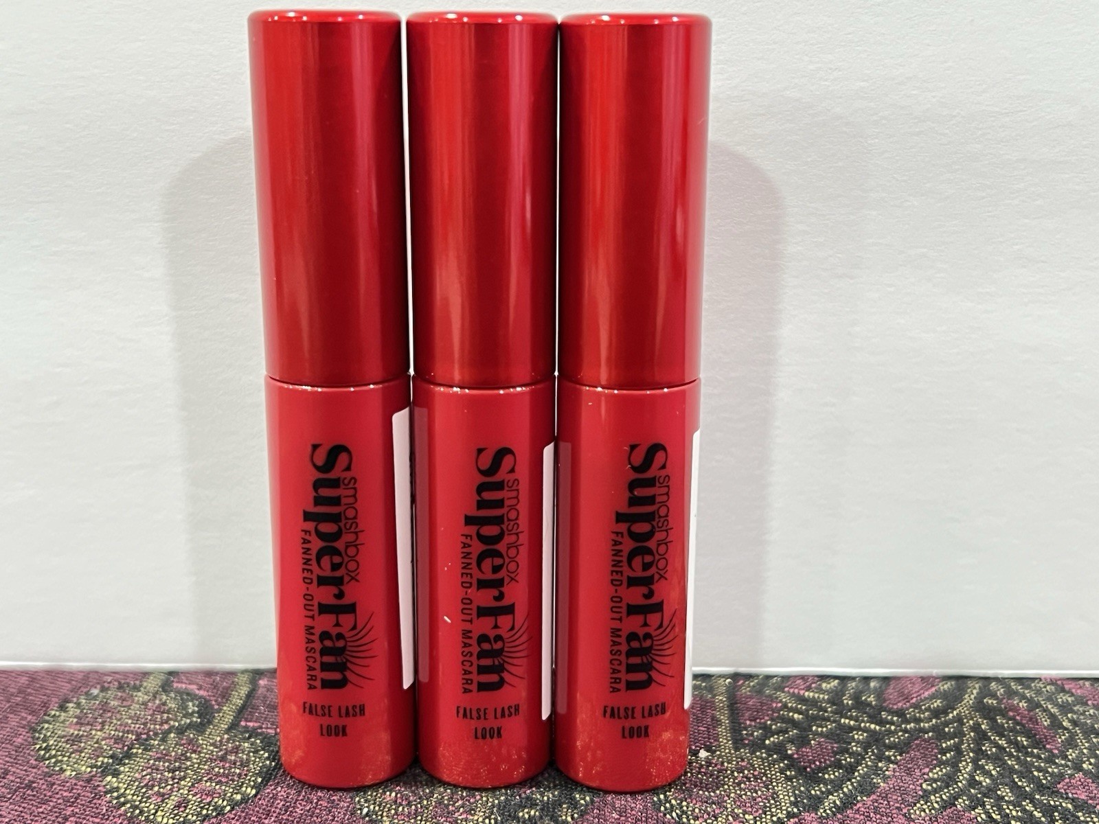 Smashbox Superfan Fanned Out Mascara Black .17oz Pack Of 3 NEW False Lash Look Smashbox Superfan Fanned Out Mascara Black .17oz Pack Of 3 NEW False Lash Look