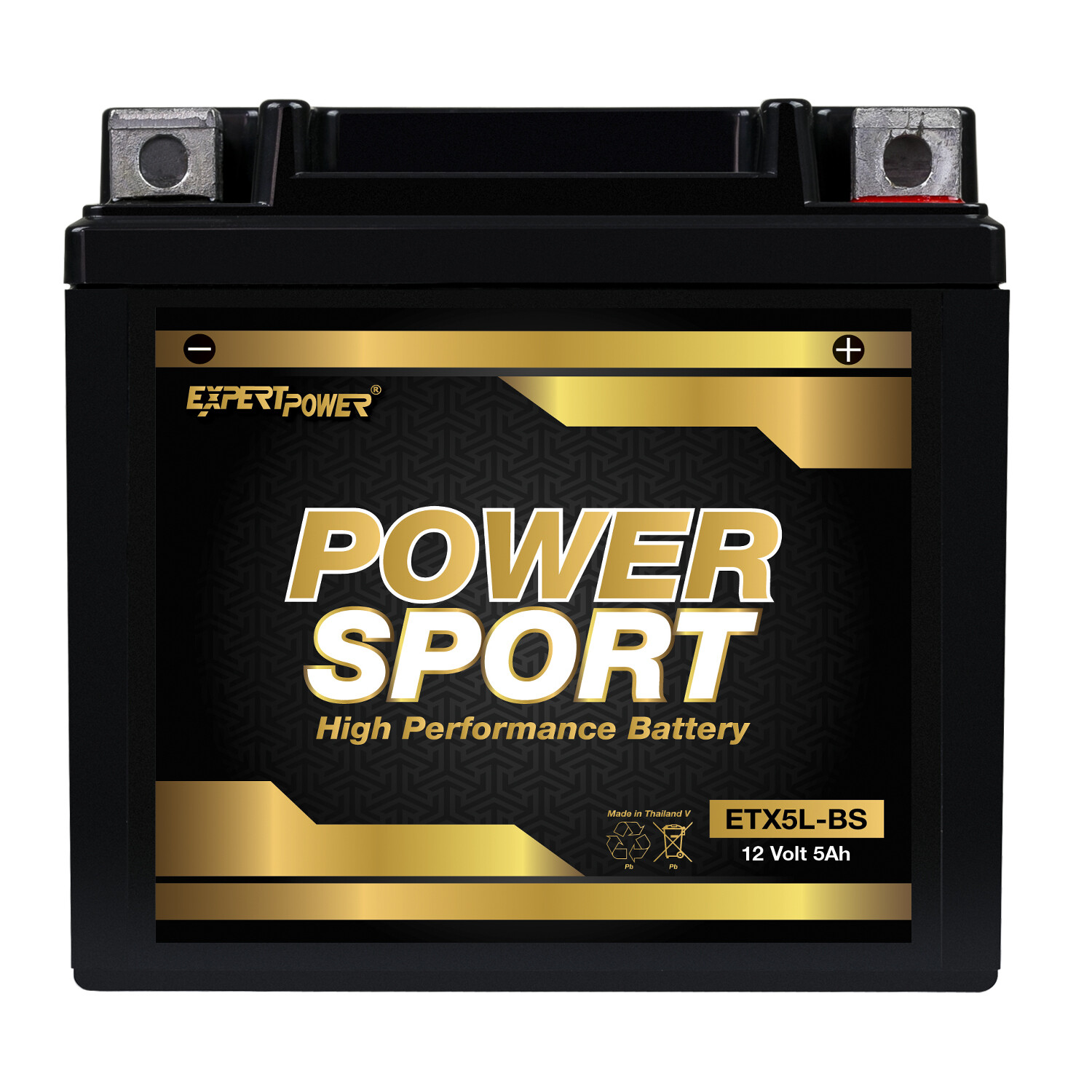 ExpertPower YTX5L-BS Motorcycle Battery for KTM EXF, EXC, Racing 250CC 