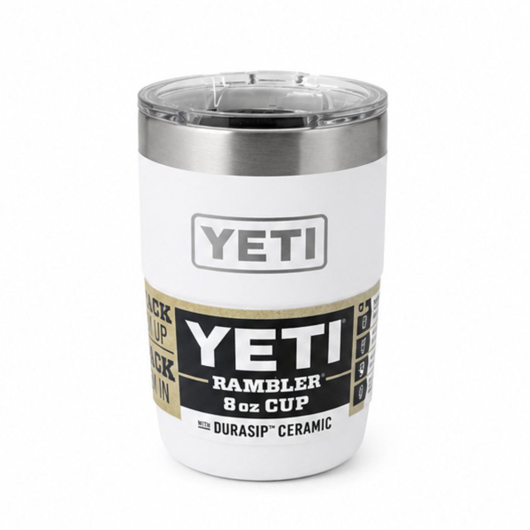 YETI Cape 8 oz Stackable Cup (White) Brand New/Free Shipping YETI Cape 8 oz Stackable Cup (White) Brand New/Free Shipping