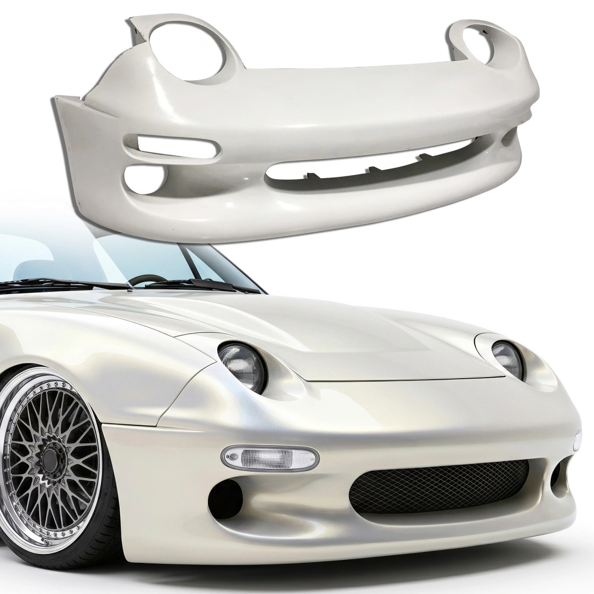 ModeloDrive FRP RSAC Conversion Front Bumper (NA) for Miata Mazda 90-97 modelod