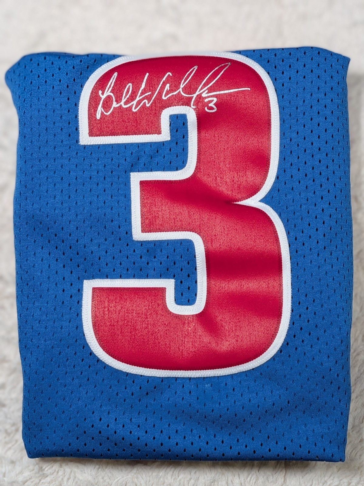 RARE Ben Wallace Autographed Official NBA Nike 2004 Detroit Pistons Jersey COA🔥