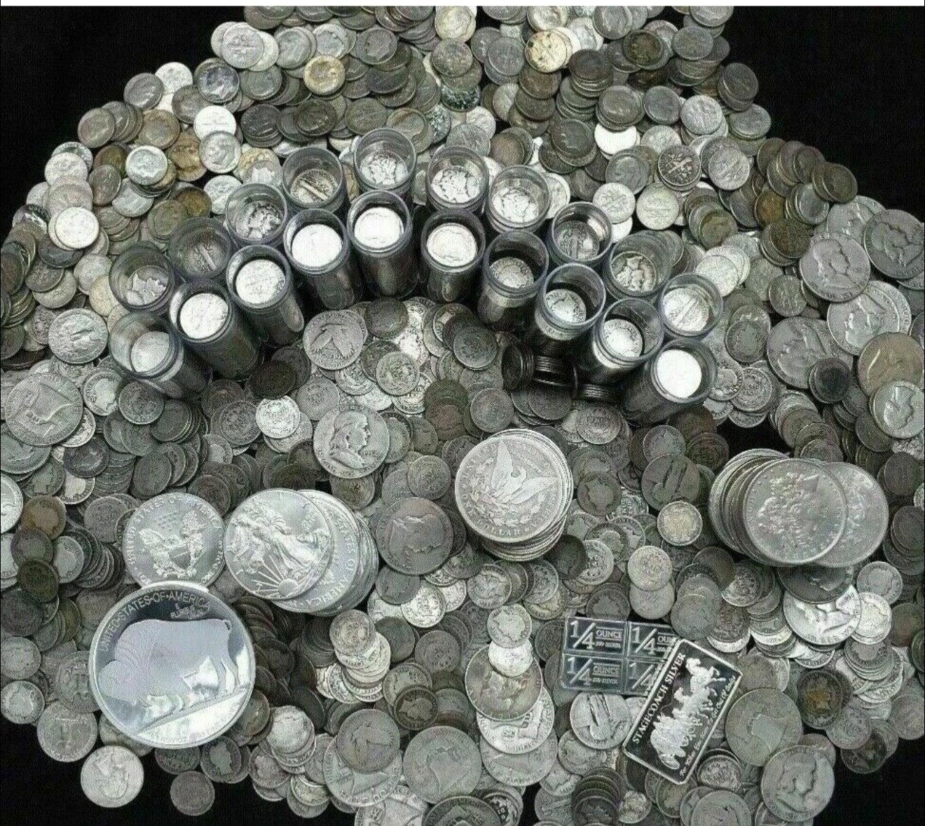 Vintage U.S. Coin Treasure Lot – Old American Coins & Collectibles