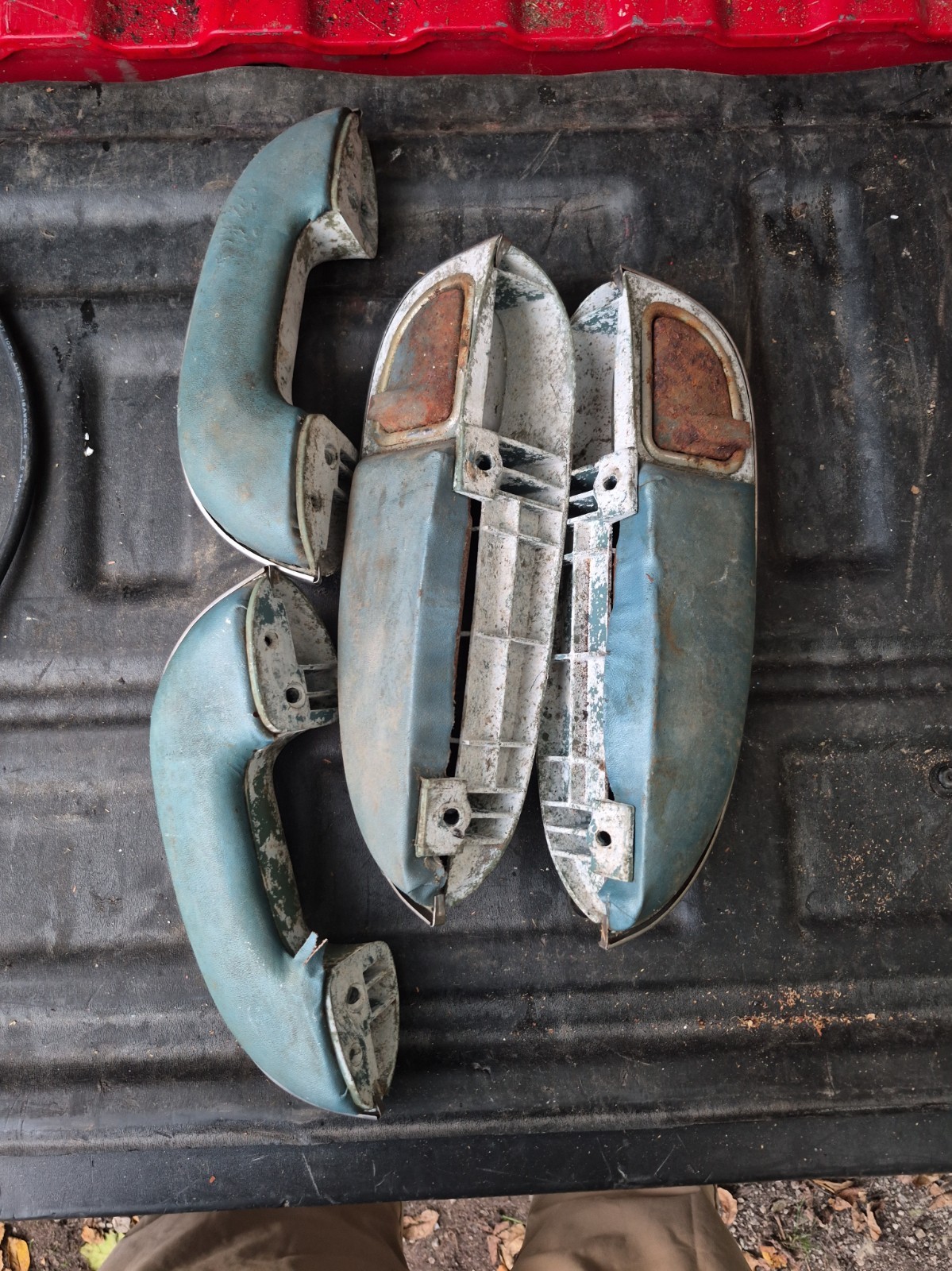 1955-56 Chevy Arm Rests Set