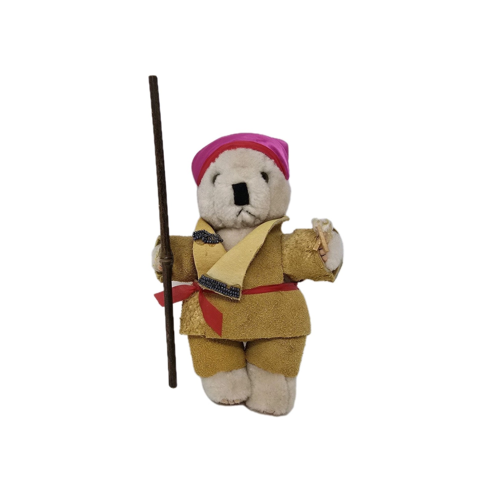 Cherokee Handmade Collector\'s Bear Hunter #5 Native American Plush