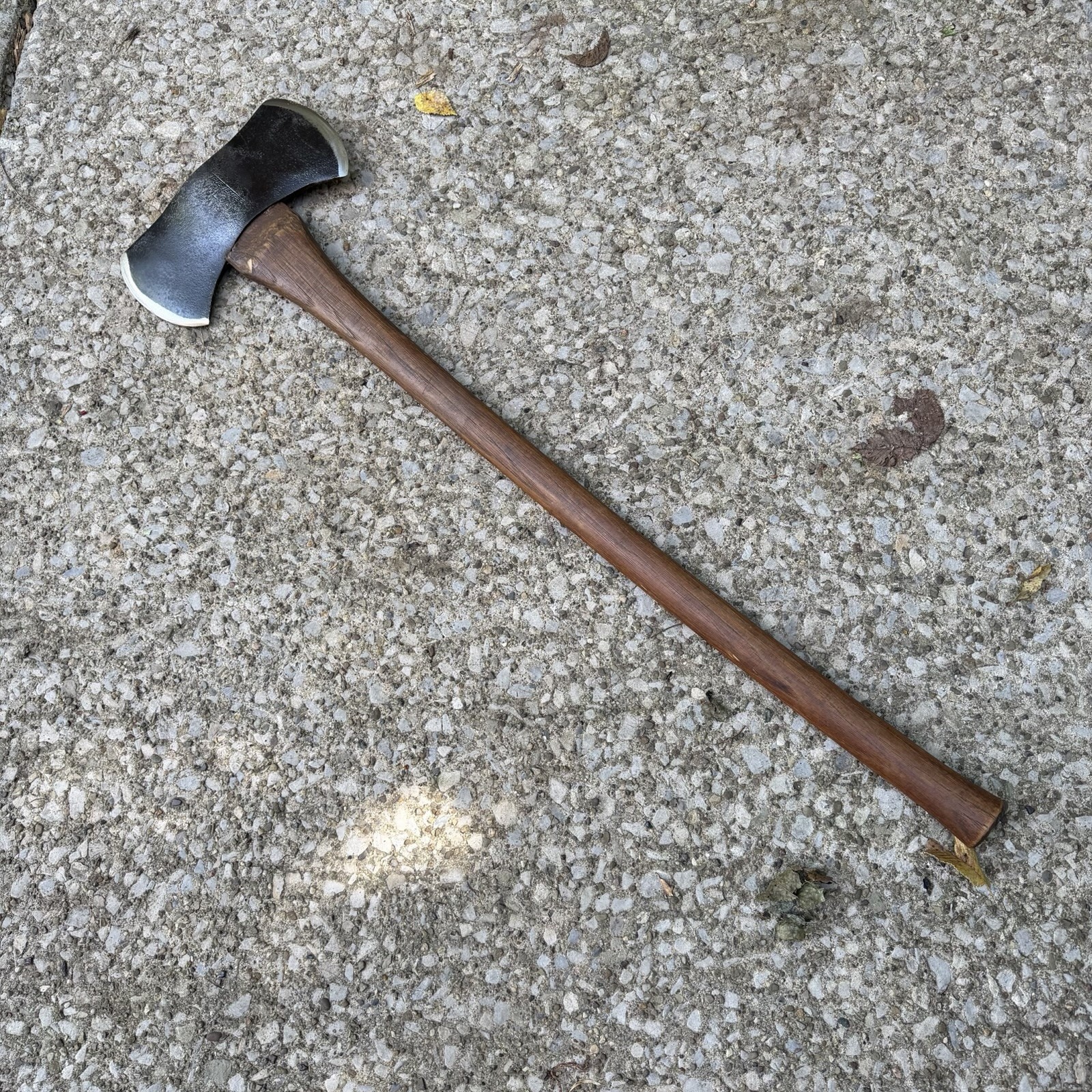Vtg True Temper Vulcan Double Bit Axe Kelly Works Cruiser Felling 4 Lb 10 Oz