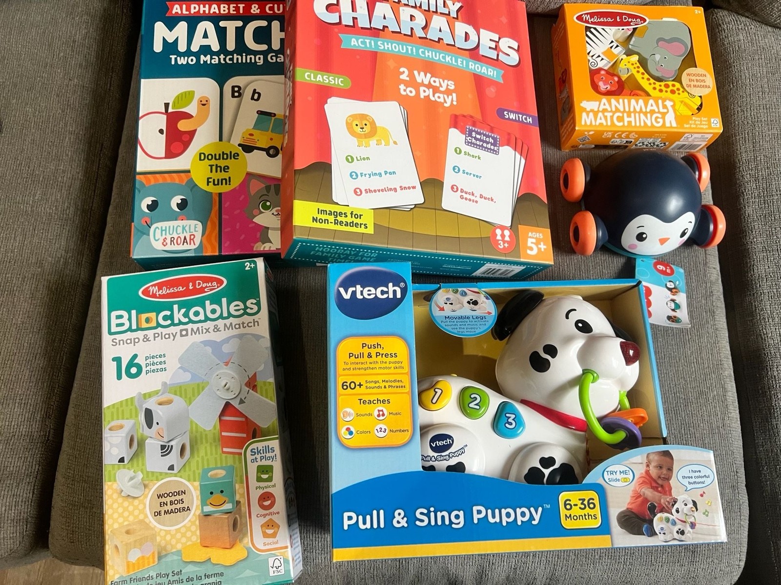 VTech Pull & Sing Puppy Interactive Learning Toy for Infants