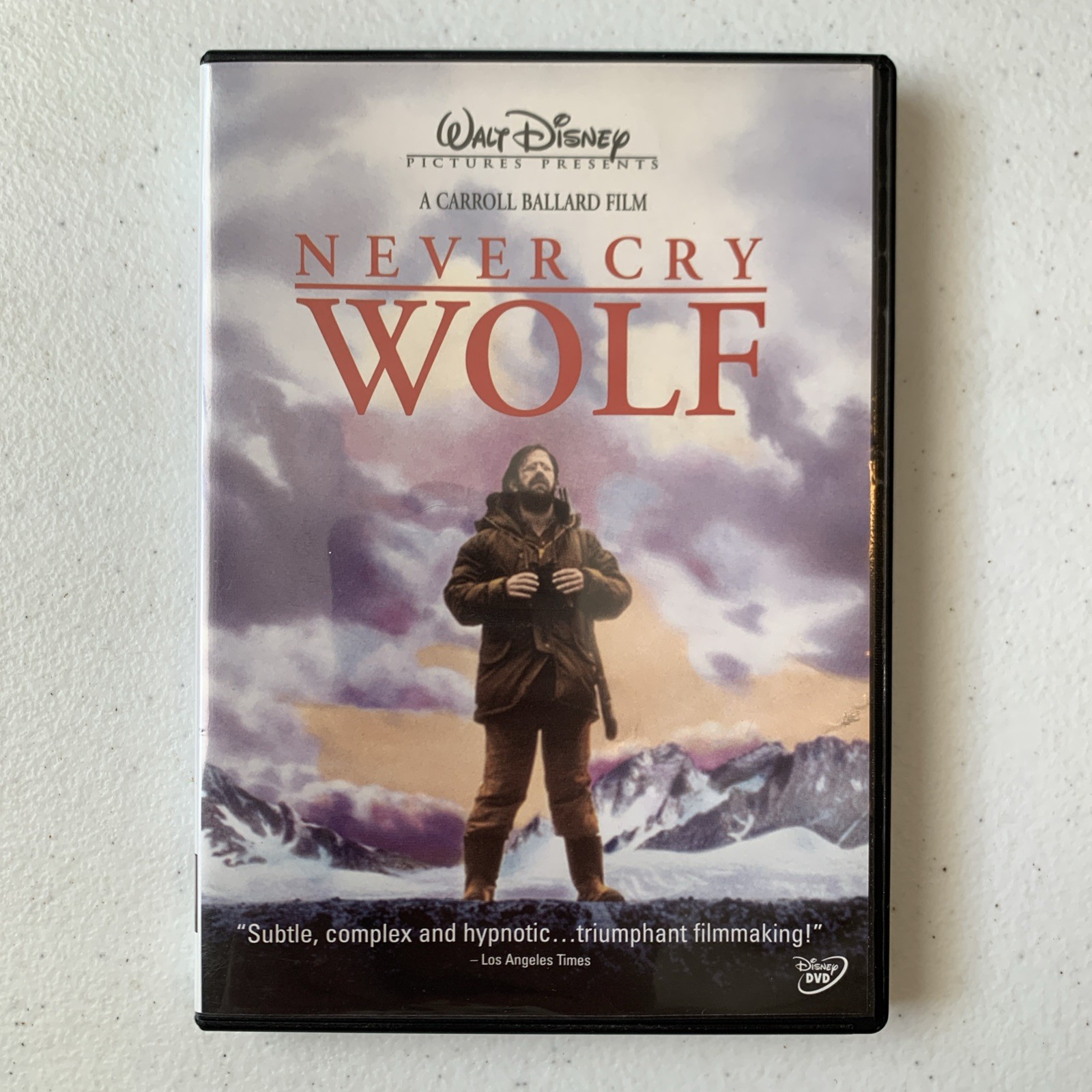 Never Cry Wolf (DVD, 2004) Carroll Ballard Walt Disney Tested Working