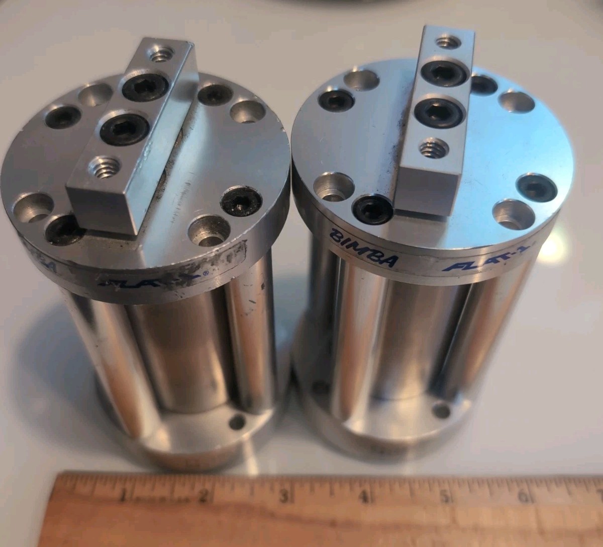 Lot of 2 Bimba FT-173 Flat-1 Pneumatic Cylinder Lot of 2 Bimba FT-173 Flat-1 Pneumatic Cylinder