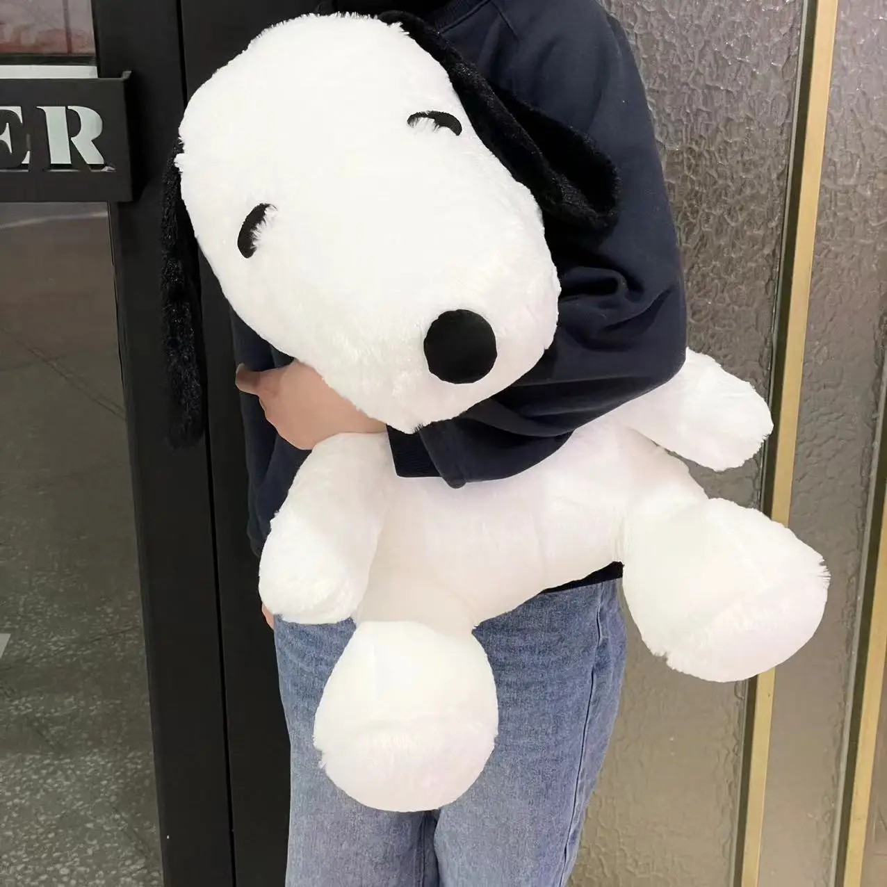 35cm Snoopy Plush Toy Cuddly Snoopy Stuffed Cartoon Anime Comfortable Hug