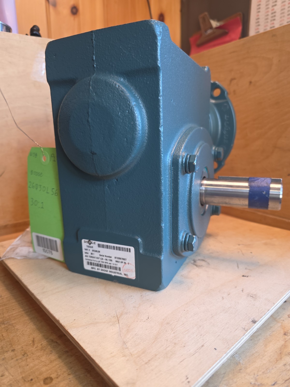 Dodge Tigear-2 26Q30L56 Right Angle Gear Reducer 30:1  1750Rpm NEW WE*SHIP*TODAY