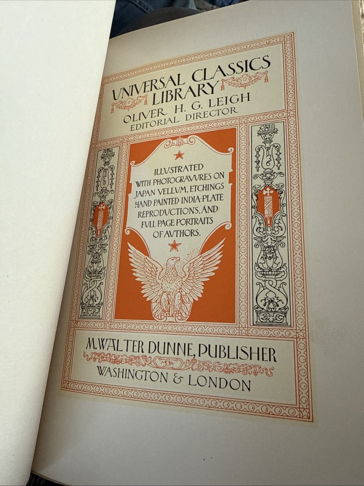 Ideal Empires and Republics 1901 Universal Classics Library Vintage