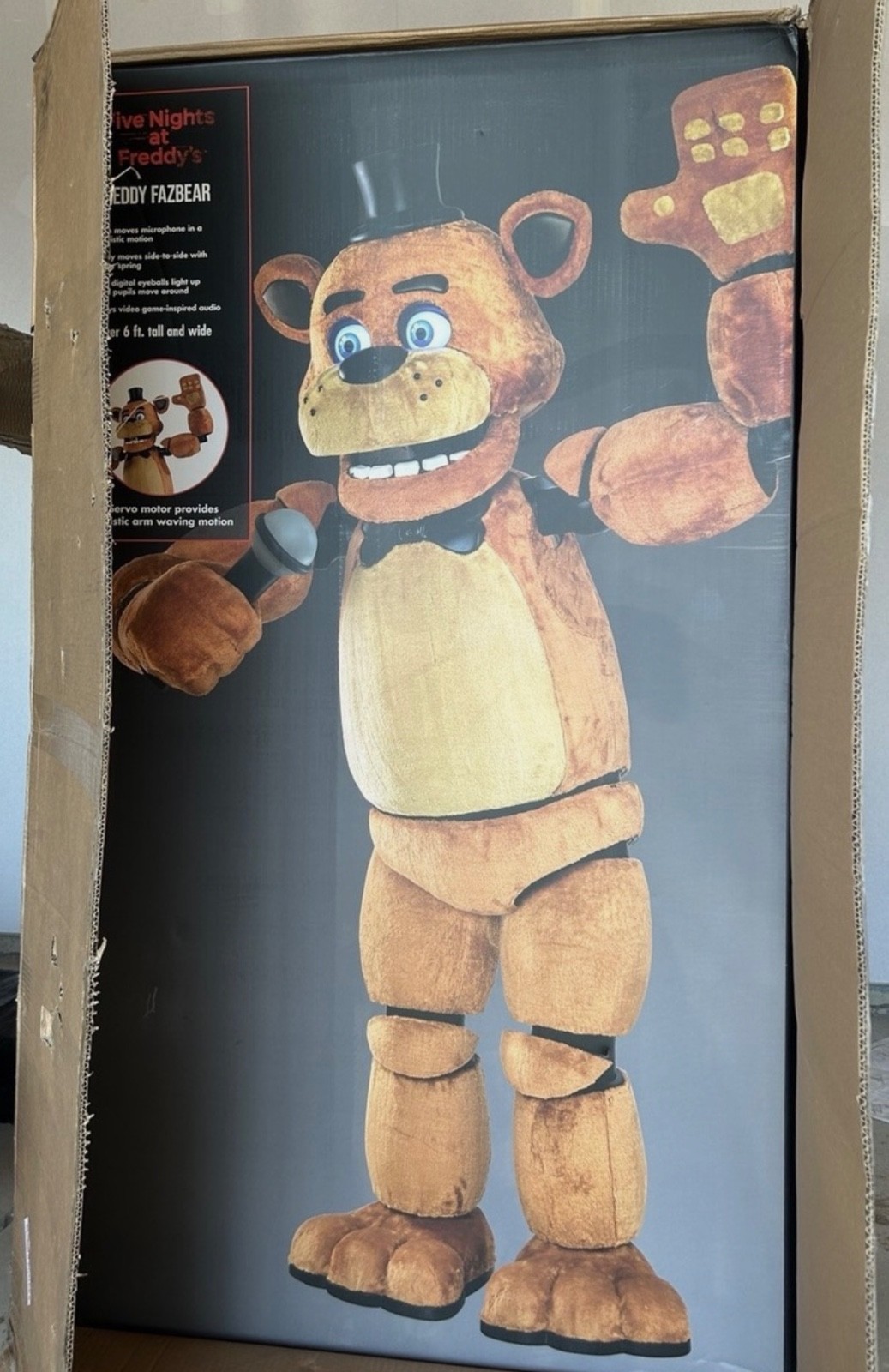 Spirit Halloween Five Nights at Freddy’s Freddy Fazbear animatronic brand new