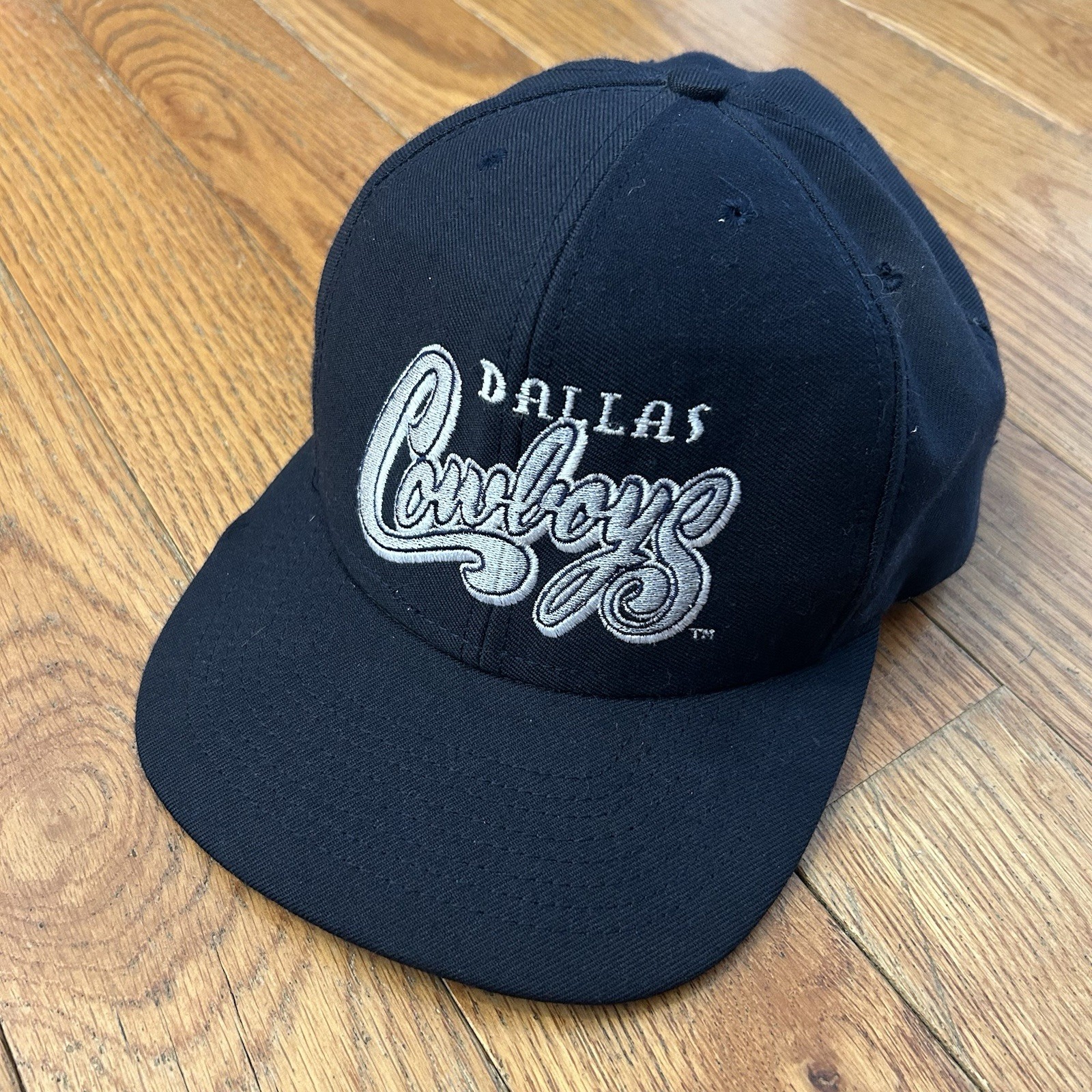 Vintage Dallas Cowboys Script Wool Nutmeg American Needle NFL SnapBack Hat
