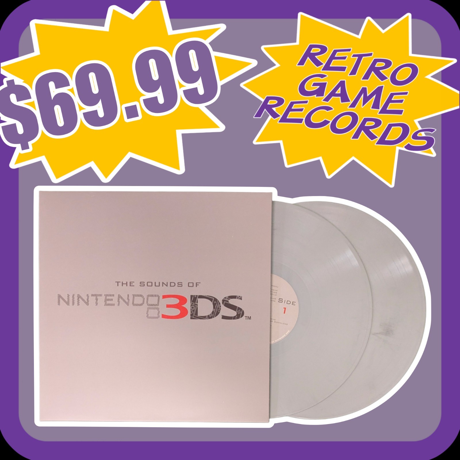 The Sounds of Nintendo 3DS Vinyl Soundtrack