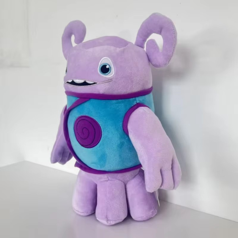 30cm Dreamworks Home Plush Toy Oh the Boov Alien Purple Doll Home Decor Kid Gift