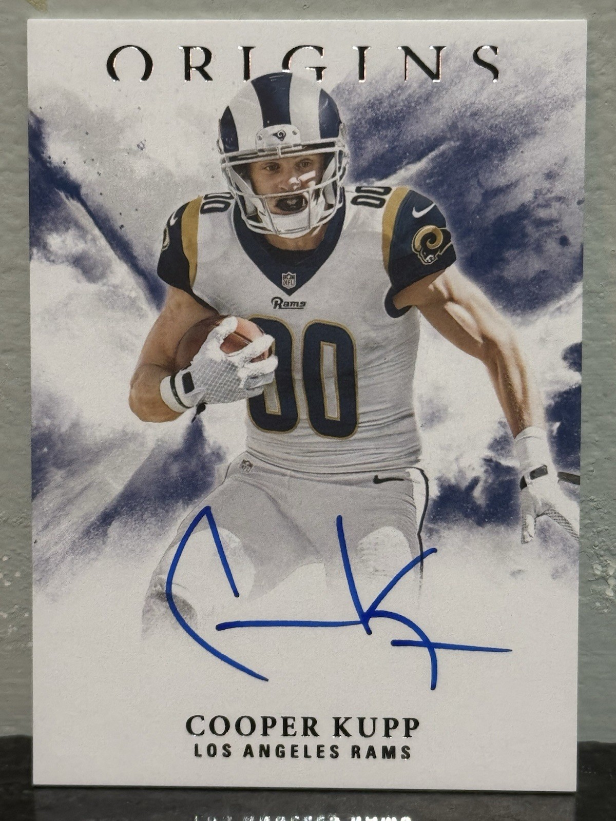 Cooper Kupp 2017 Panini Origins On Card Auto Autograph RC #RA-CK Rams Rookie Cooper Kupp 2017 Panini Origins On Card Auto Autograph RC #RA-CK Rams Rookie