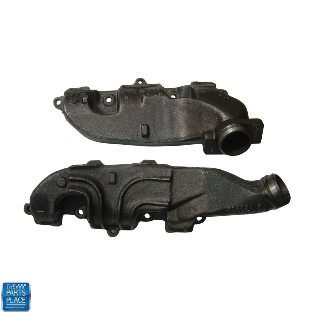 1965-74 Olds Cutlass 442 W-30 Dual Exhaust Manifolds WZ GM 402294 402295 Pair