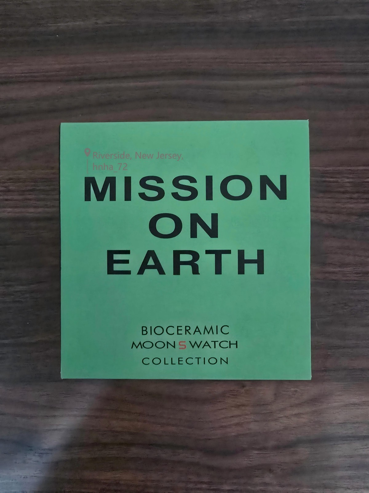 Swatch MoonSwatch Mission On Earth Green Bioceramic Chronograph Quartz