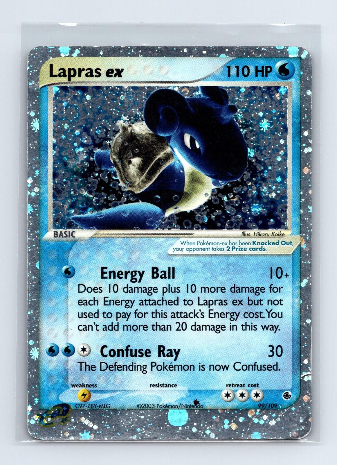 Lapras ex 99/109 Ruby & Sapphire Holo DMG