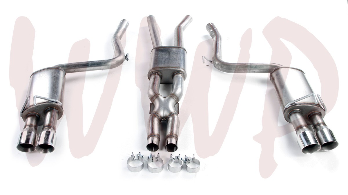 OPENBOX Stainless CatBack Exhaust Muffler System 14-17 Chevy SS Sedan 6.2L LS3 OPENBOX Stainless CatBack Exhaust Muffler System 14-17 Chevy SS Sedan 6.2L LS3