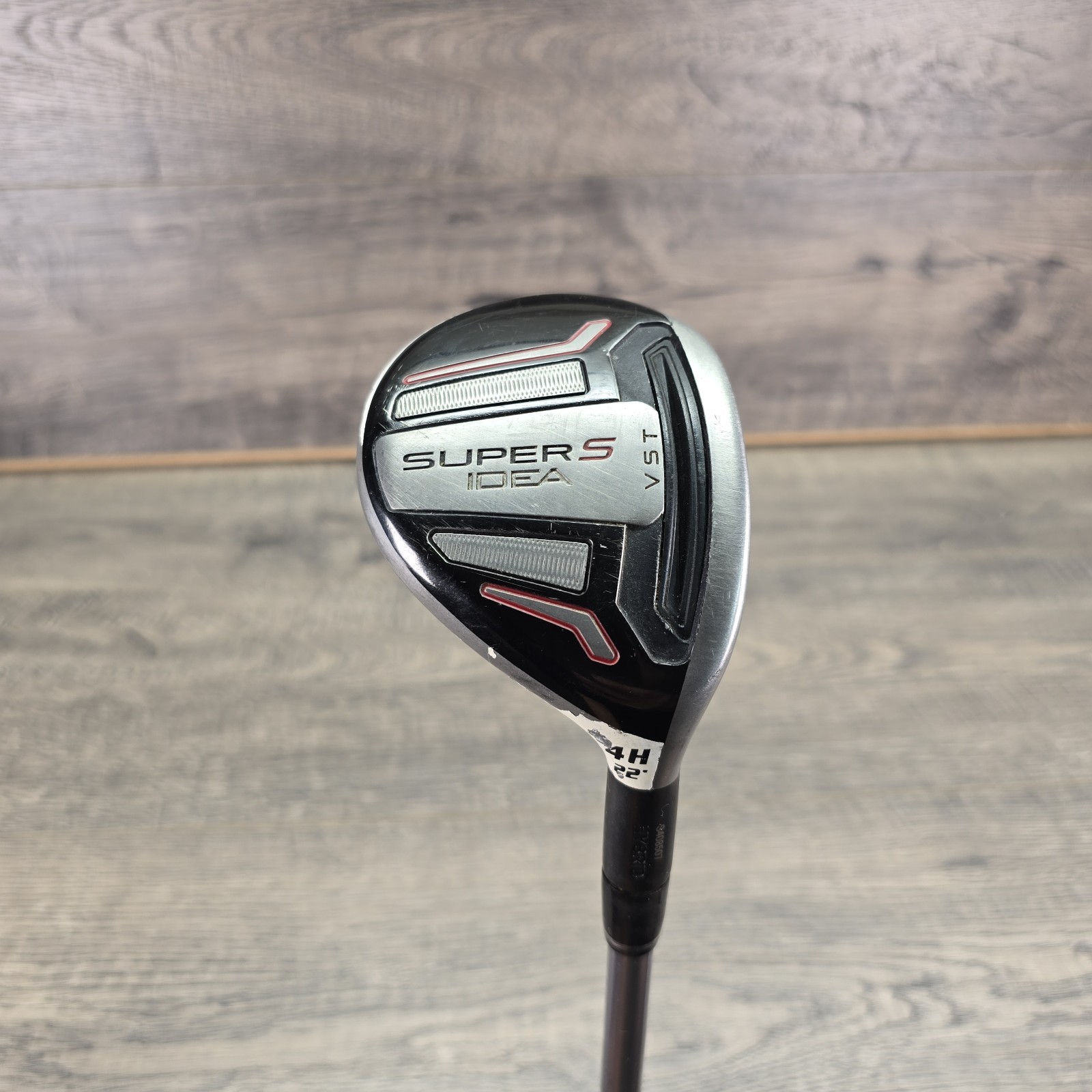 RH Adams Super S Idea VST 22° 4 Hybrid Graphite Matrix Kujoh Regular Flex RH Adams Super S Idea VST 22° 4 Hybrid Graphite Matrix Kujoh Regular Flex