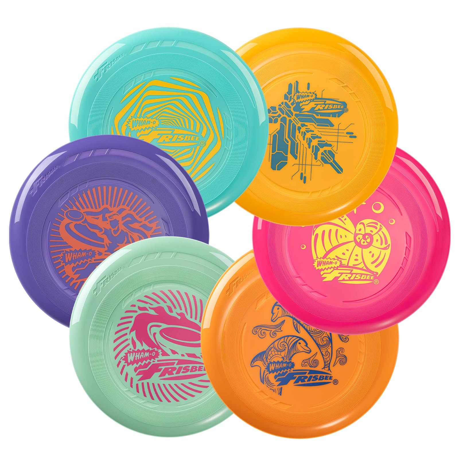 Wham-O Frisbee Go Flying Disc 9 Inch 70g for Beginners Beach Park Wham-O Frisbee Go Flying Disc 9 Inch 70g for Beginners Beach Park