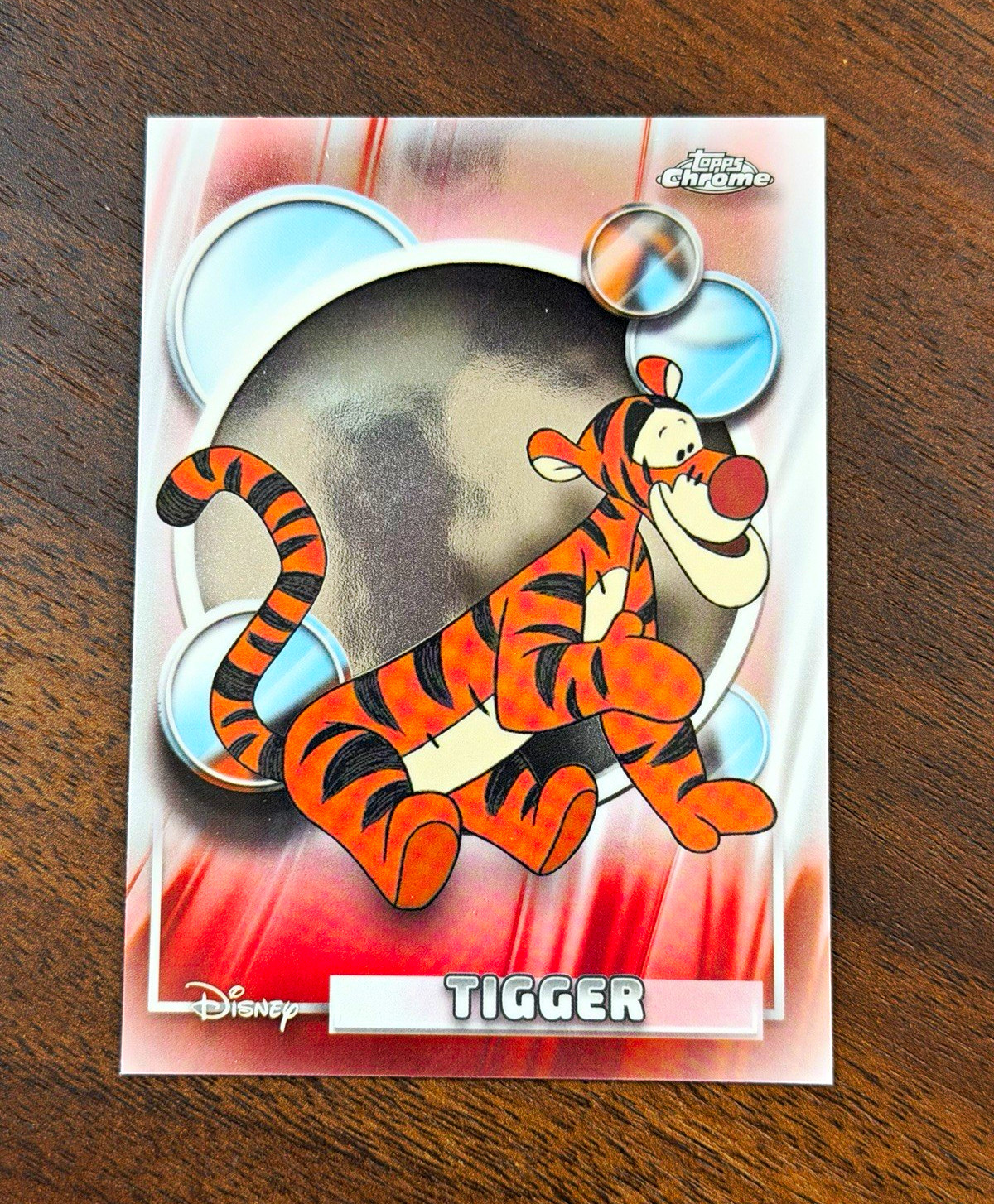 Topps 2026 Topps Chrome Disney Winnie the Pooh Tigger Base Set Card #101 Topps 2026 Topps Chrome Disney Winnie the Pooh Tigger Base Set Card #101