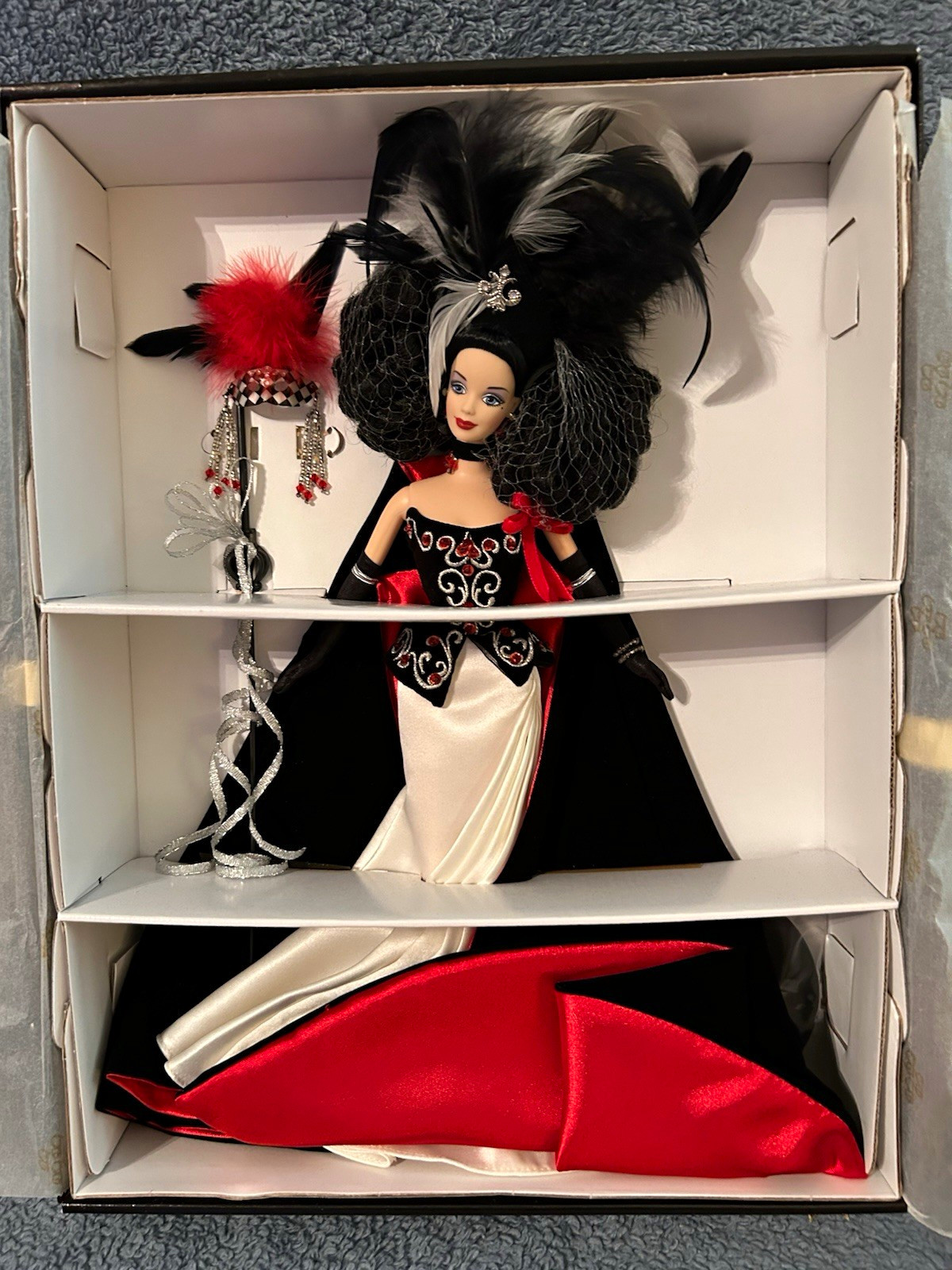 1997 Illusion Barbie Masquerade Gala Collection #18667 NRFB Limited Ed COA