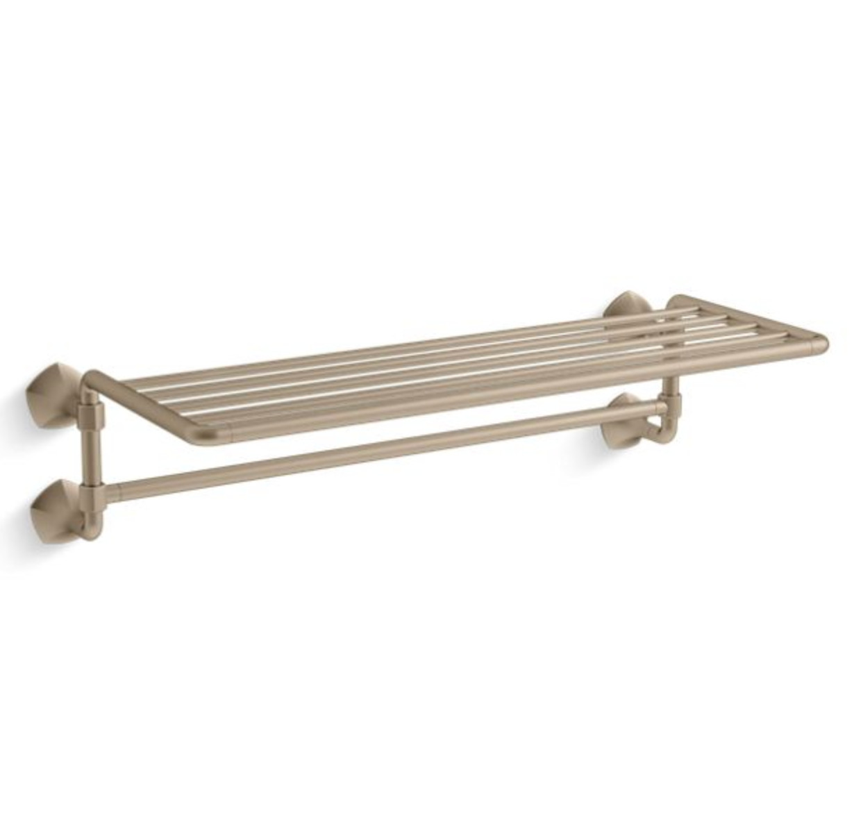 Kohler K-27085-BV Occasion Hotelier — Vibrant Brushed Bronze —Towels  NEW