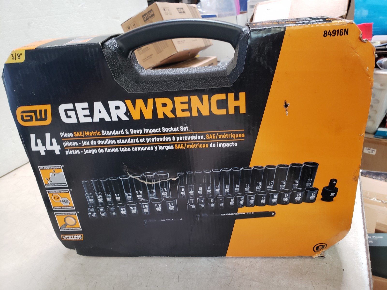 Gearwrench 84916N 44 Piece 3/8