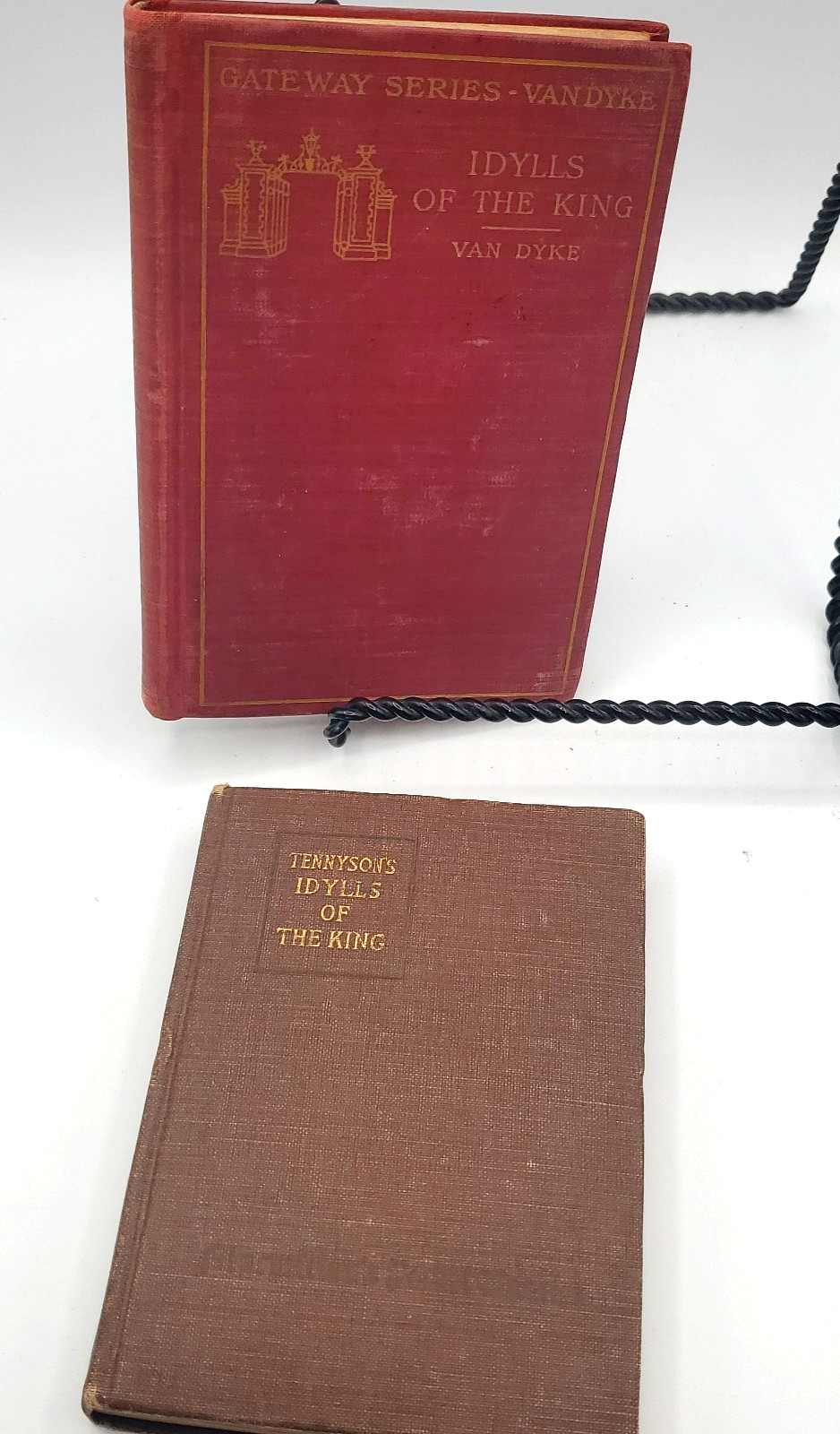 Tennyson's Idylls of the King Antique 1904/1912  POCKET BOOK Macmillan Co lot