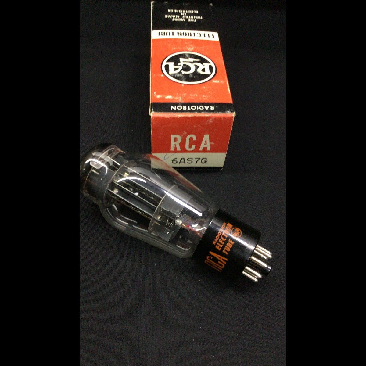 NOS RCA 6AS7G (6080 5998) Amplifier VACUUM TUBE Vintage Tested Q.1135