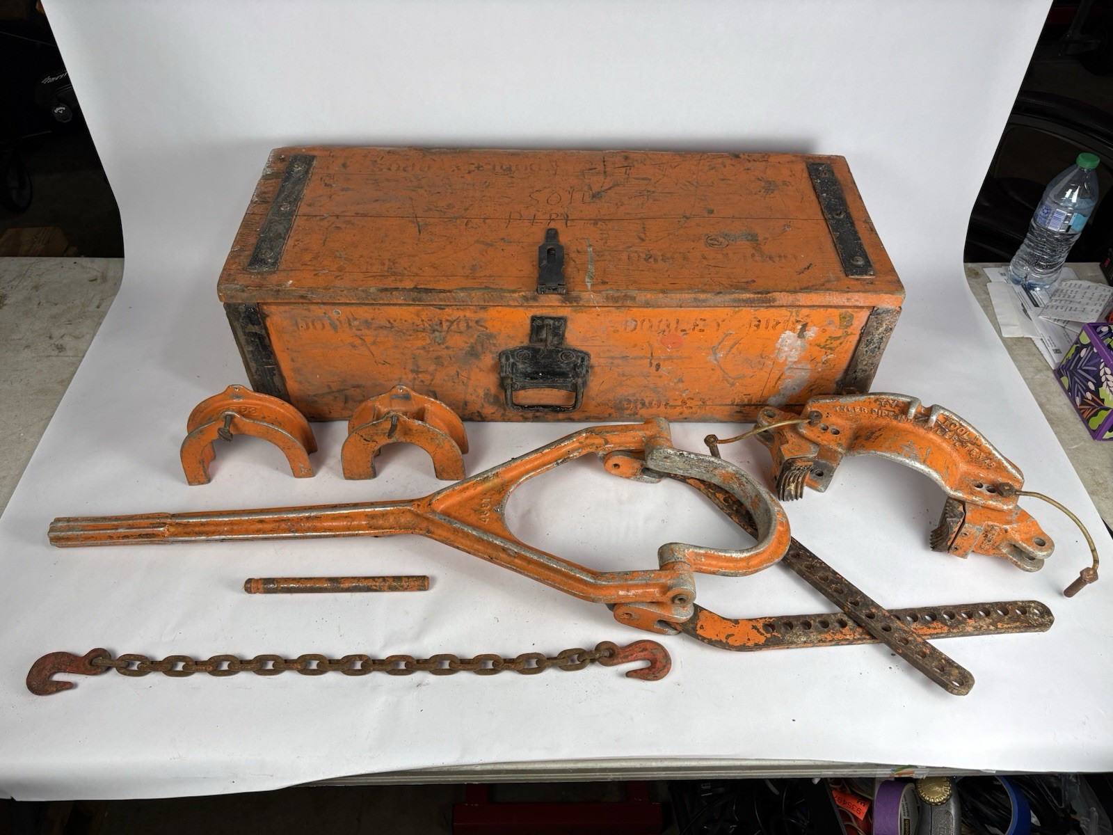 Vintage Ty-Tool Pipe Joining Separating Tool Tyler Soil Cutter 4595JW In Box Vintage Ty-Tool Pipe Joining Separating Tool Tyler Soil Cutter 4595JW In Box