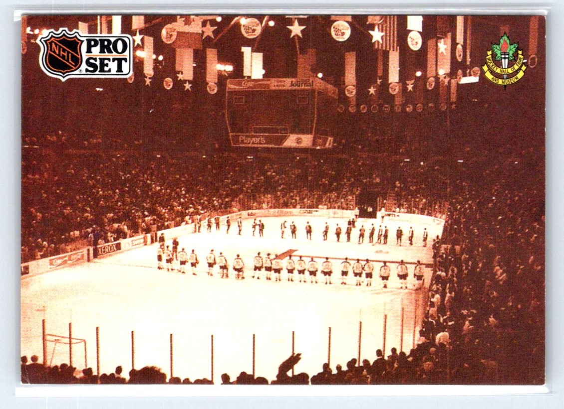 1991-92 Pro Set #598 History of the NHL All-Star HHOF