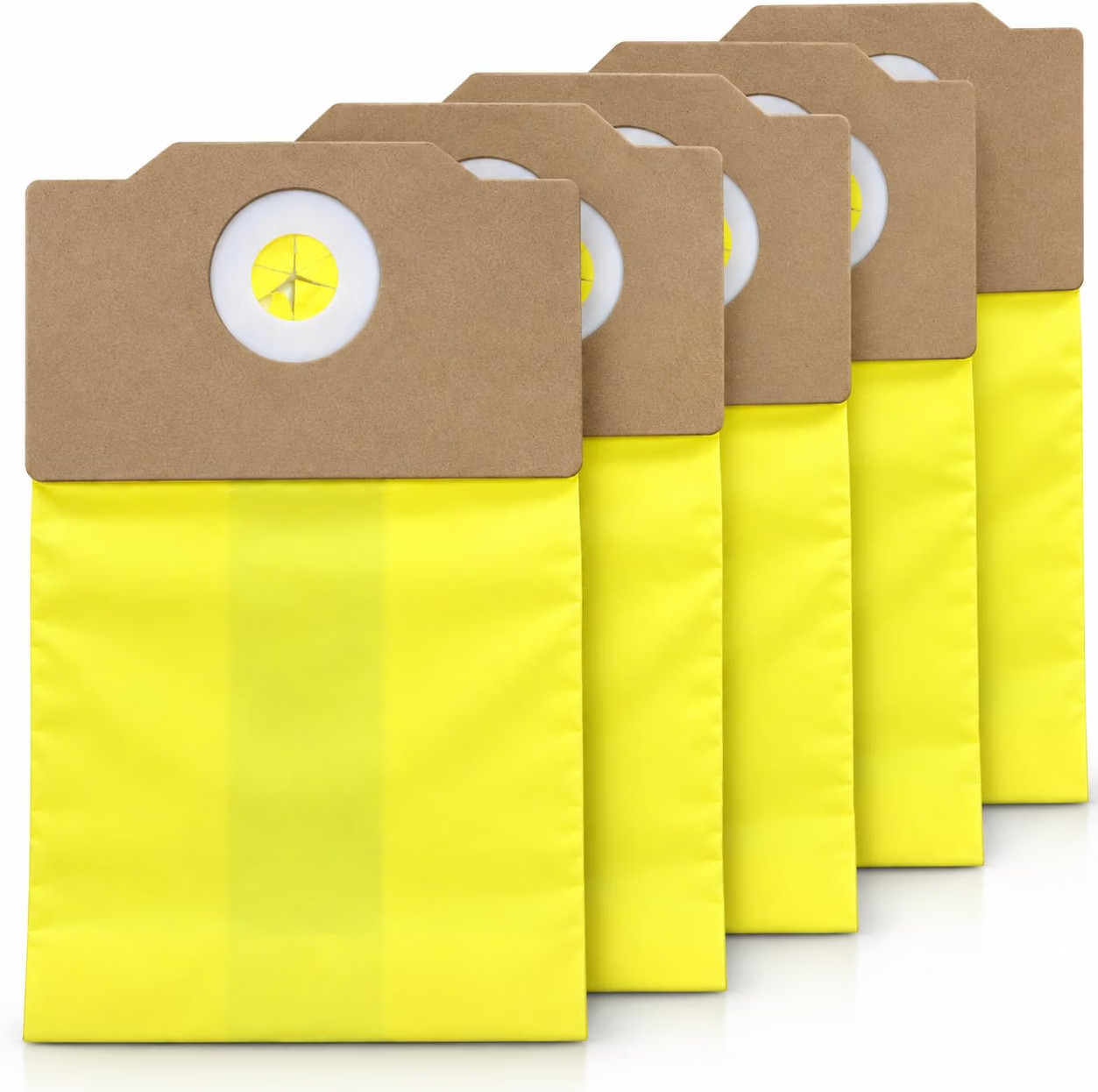 5 Shop-Vac Backpack Dual-Ply Vacuum Bags 9191710 Fits BP20TS 5430299 Dayton