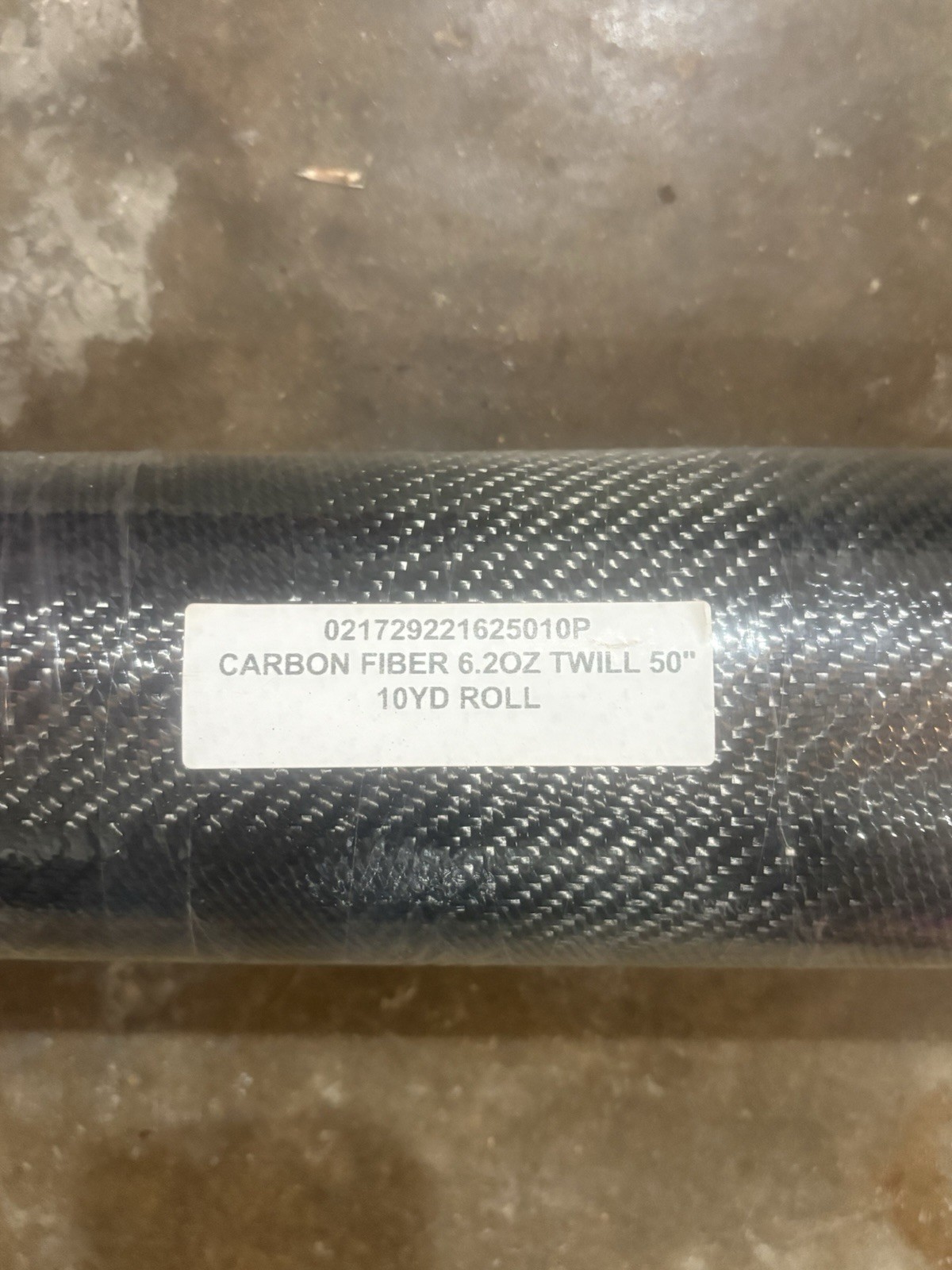 Carbon Fiber 6.2oz Twill 50” 10yd Roll Carbon Fiber 6.2oz Twill 50” 10yd Roll