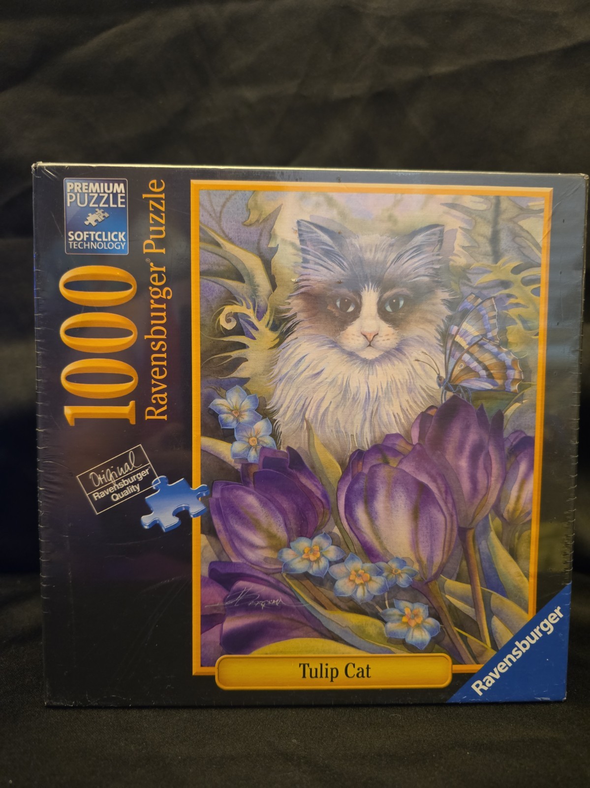 Ravensburger Puzzle - Tulip Cat - 1000 Pieces - New/Sealed