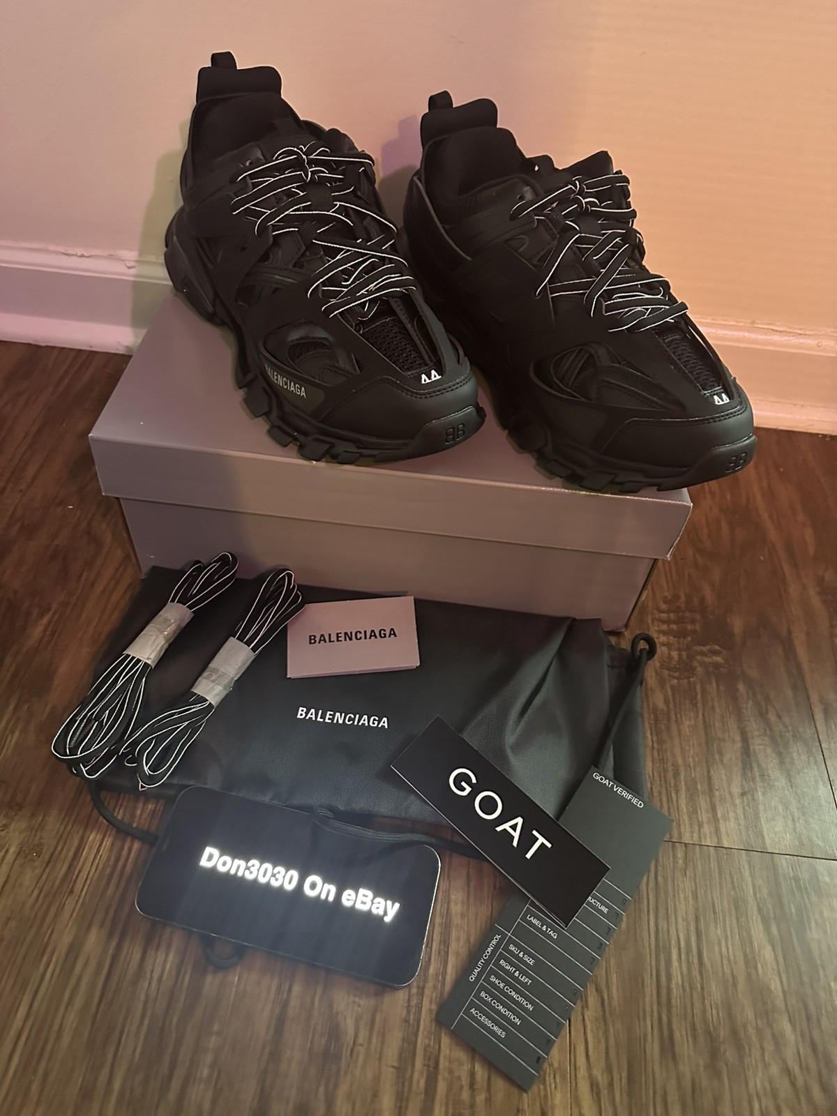 (2026) Balenciaga Track Sneaker ‘Triple Black’ - Size 11 US / 44 EU