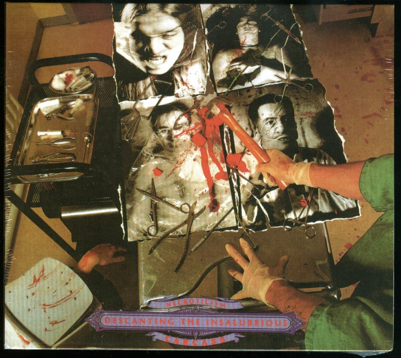 Carcass Necroticism Descanting The Insalubrious CD new digipack