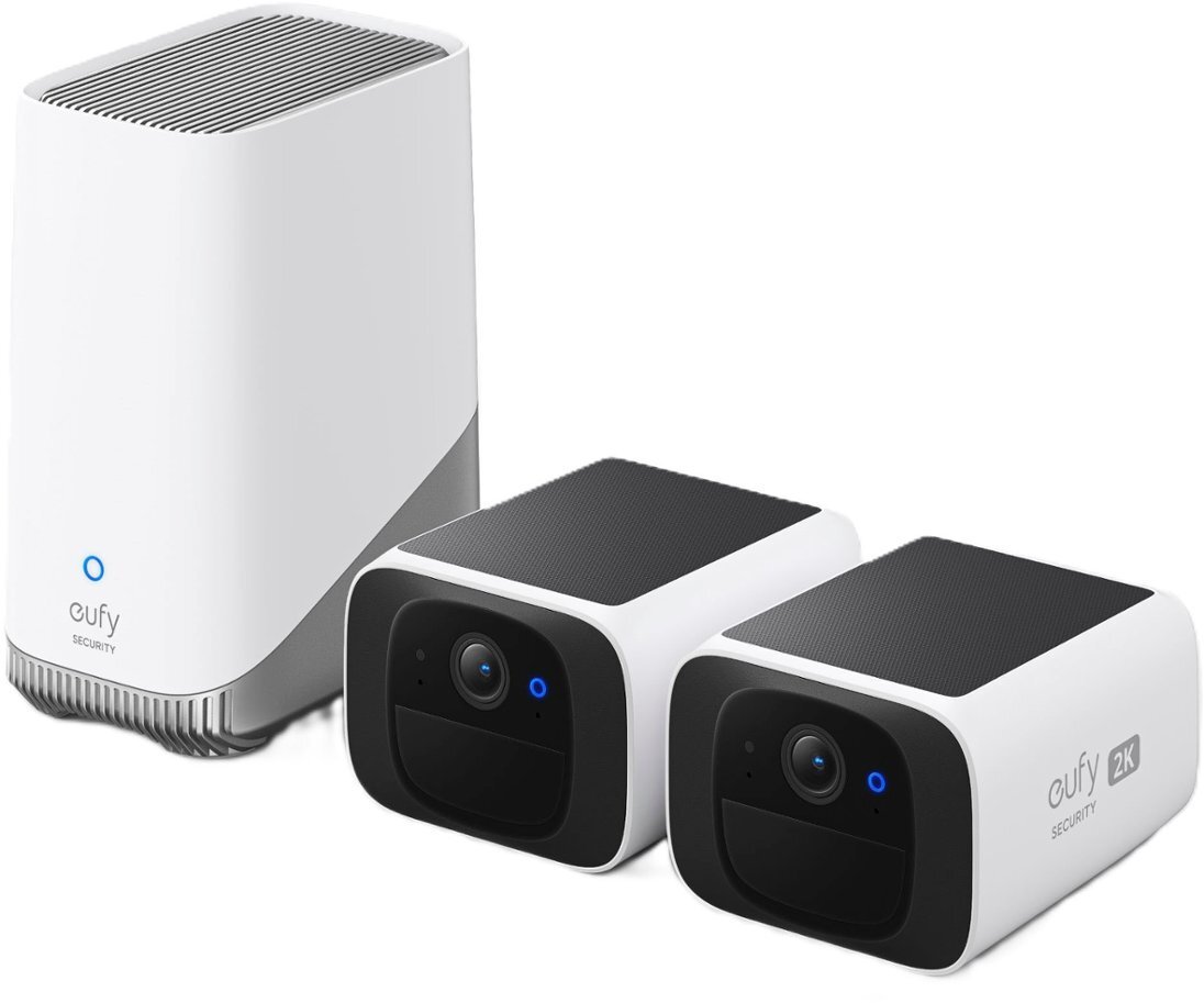 eufy SoloCam S220 Wireless Home Security System 2K Outdoor Cameras Solar Powered eufy SoloCam S220 Wireless Home Security System 2K Outdoor Cameras Solar Powered