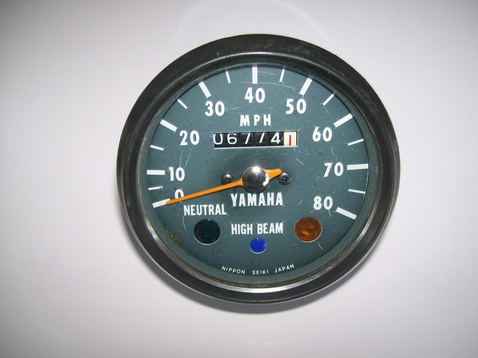 Yamaha DT100 DT100A DT100B 74-76 OEM M.P.H SPEEDOMETER 437-83510-31 Yamaha DT100 DT100A DT100B 74-76 OEM M.P.H SPEEDOMETER 437-83510-31